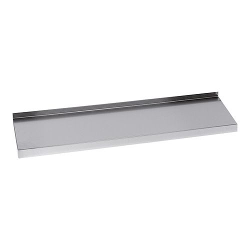 RVS Wandschap 1400 mm met opstand