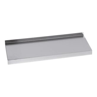 RVS Wandschap 1000 mm met opstand