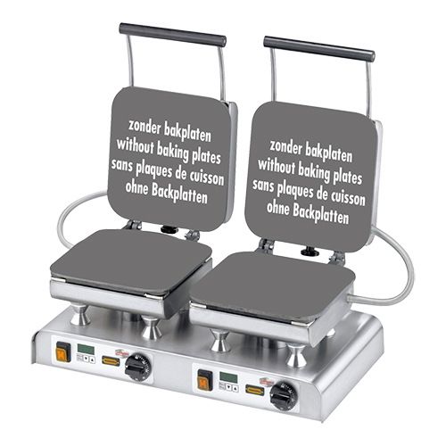 Neumärker multifunctioneel bakapparaat - dubbel ( zonder platen )