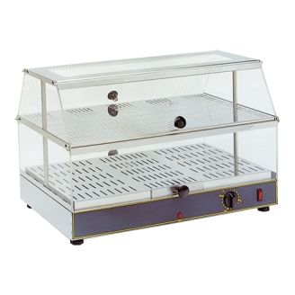 Rollergrill warmhoudvitrine - 600x400x390 mm (bxdxh)