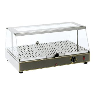Rollergrill warmhoudvitrine - 350x590 mm (bxd)