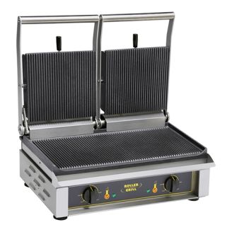 Rollergrill contactgrill - geribbeld