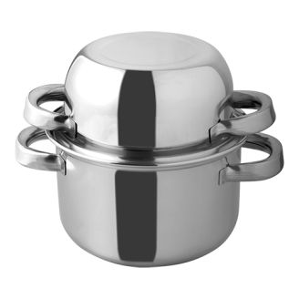 EMGA RVS Mosselpannetje 20cm
