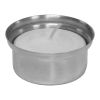 Waxinelicht houder RVS