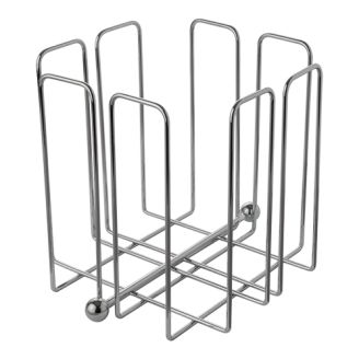 EMGA Servettenstandaard - Verchroomd - 190x190x190 mm