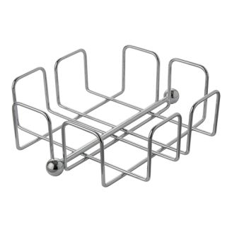 EMGA Servettenstandaard - verchroomd - 190x190x65 mm