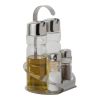 RVS ProSup Menage 4-delig olie, azijn, peper, zout