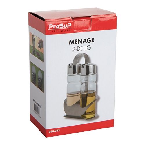 RVS ProSup Menage 2 delig Olie & azijn