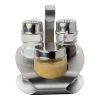 RVS ProSup Menage 3-delig peper, zout en mosterd