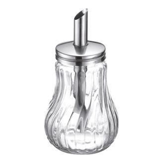 EMGA Suikerstrooier - 15 CM - Glas en RVS