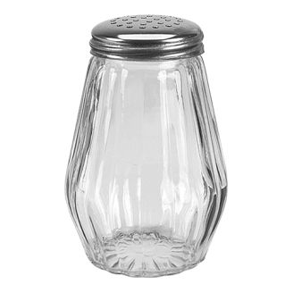 EMGA Poedersuikerstrooier Ø8cm glas en RVS