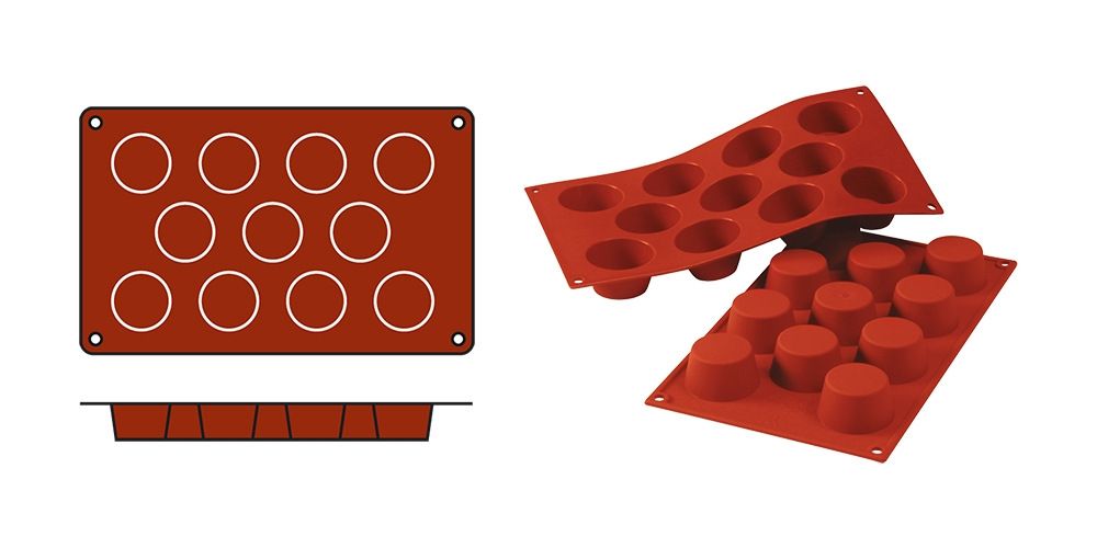Silikomart SILICON FLEX SmallMuffin Ø51 mm