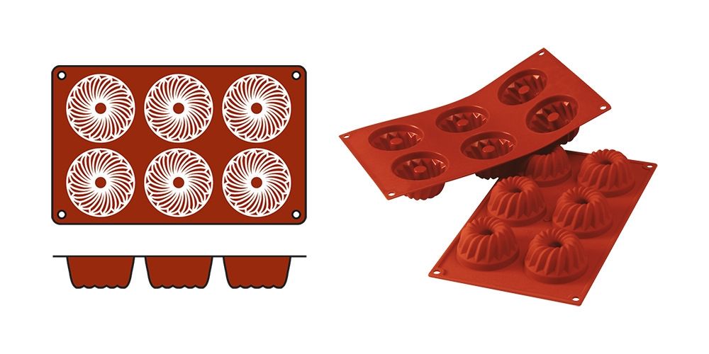 Silikomart SILICON FLEX Gugelhopf Ø70 mm