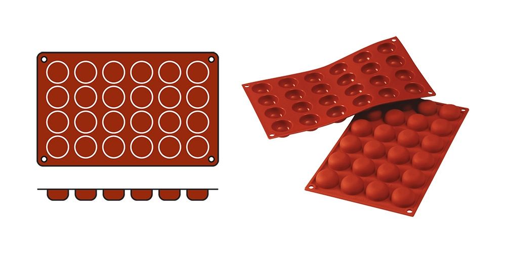Silikomart SILICON FLEX Pomponnetes SF009