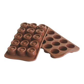 Silikomart EASY-CHOC "Vertigo" Ø28, 215x105x20 mm