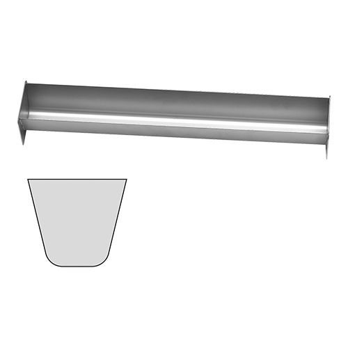 Patevorm 450x60x55 mm V PA 240 - RVS