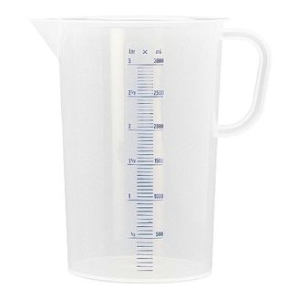 Kunststof maatbeker 3,0 liter