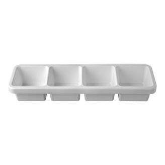 Restbak caddy kunststof 4 delig