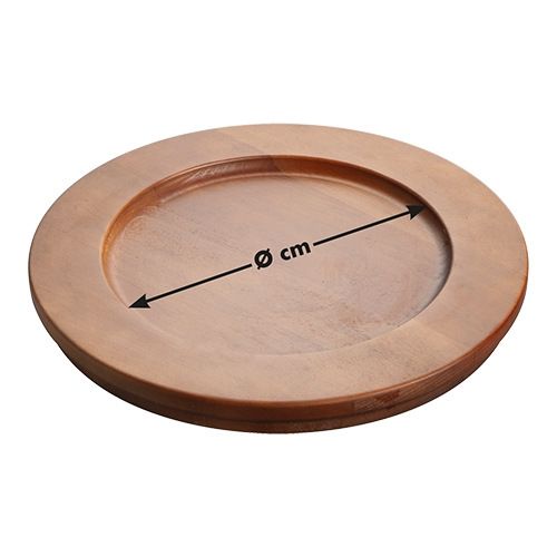 Onderplateau hardhout 280 mm