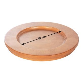 EMGA onderplateau beukenhout voor pan Ø 20cm