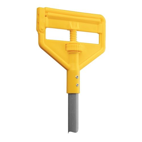 Rubbermaid steel met mopklem (grijs/geel)