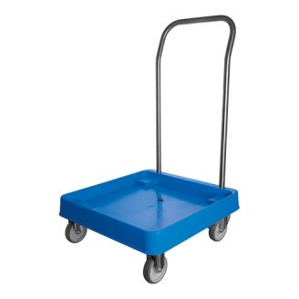 Caterracks korventransportwagen + duwbeugel