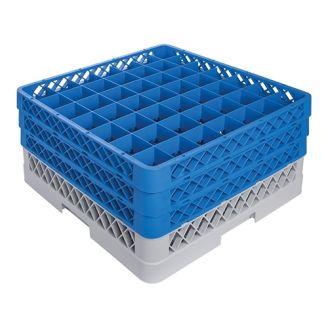CaterRacks voetglazenkorf 49 vaks CR49-3Z