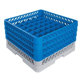 CaterRacks bekerglaskorf 49 vaks CR49-4A