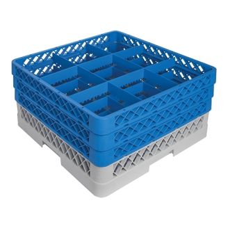 CaterRacks voetglazenkorf 9 vaks CR09-3Z