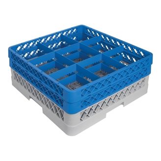 CaterRacks voetglazenkorf 9 vaks CR09-2Z