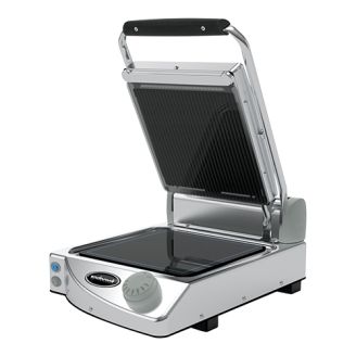 Unox SpidoCook keramische contactgrill - 250x250 mm, glad/geribbeld