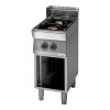 Modular 700 Gas 2-pits kooktafel - open onderstel