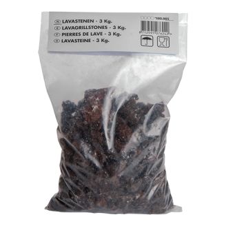 Modular Lavagrillstenen bruin 3.0Kg