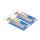 Modular set mesjes t.b.v. bakplaatschraper - 10 stuks