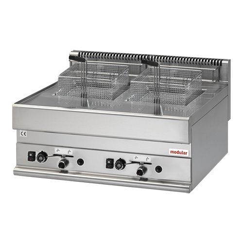 Modular Propaan friteuse - topunit, 2x 8 liter