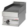 Modular 650 Elektrisch bakplaat - topunit, geribbeld plaat