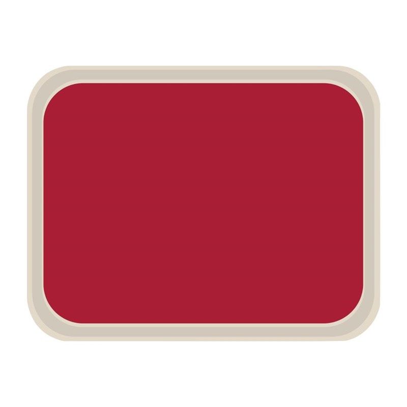 Roltex America polyester dienblad 46 x 36cm rood