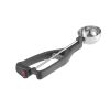 Stockel portioneerlepel voor linkshandigen, 1/36, Zwart, ⌀46x(H)mm