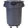 Rubbermaid afvalcontainer 208 liter grijs