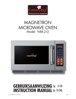 Gebruikers handleiding