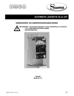 Gebruikers handleiding