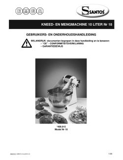 Gebruikers handleiding