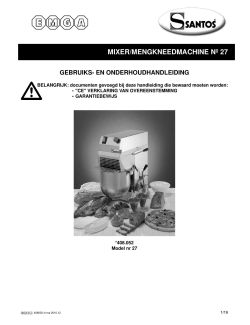 Gebruikers handleiding