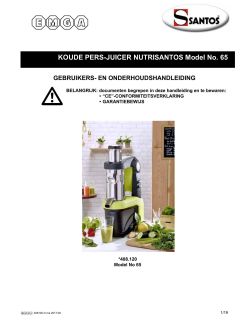 Gebruikers handleiding