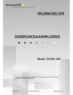 Gebruikers handleiding